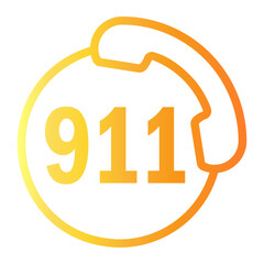 911 call icon