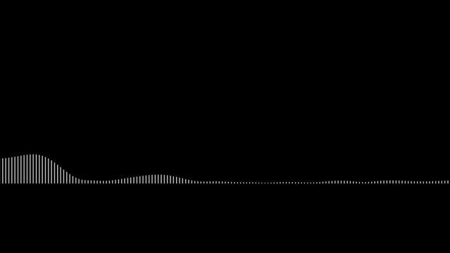 Audio spectrum animation 