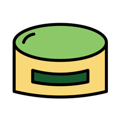 Beef Canned Food Filled Outline Icon