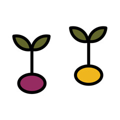 Farm Farming Plant Filled Outline Icon