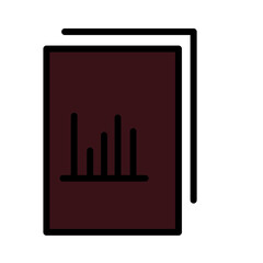 File Value Module Filled Outline Icon