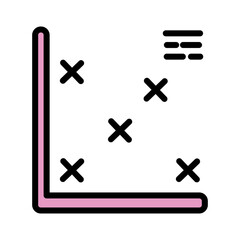 Graph Point Strategy Filled Outline Icon