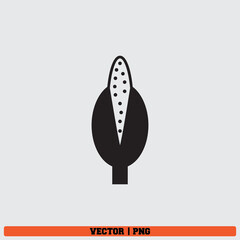 Food icon design vector graphic of template, sign and symbol, solid style, png