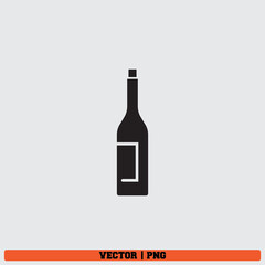 Food icon design vector graphic of template, sign and symbol, solid style, png