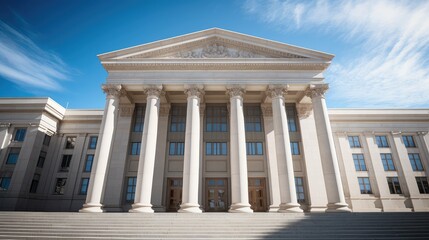 Fototapeta premium attorney courthouse building