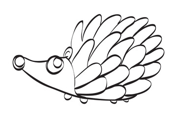 Coloring book or Coloring page for kids.