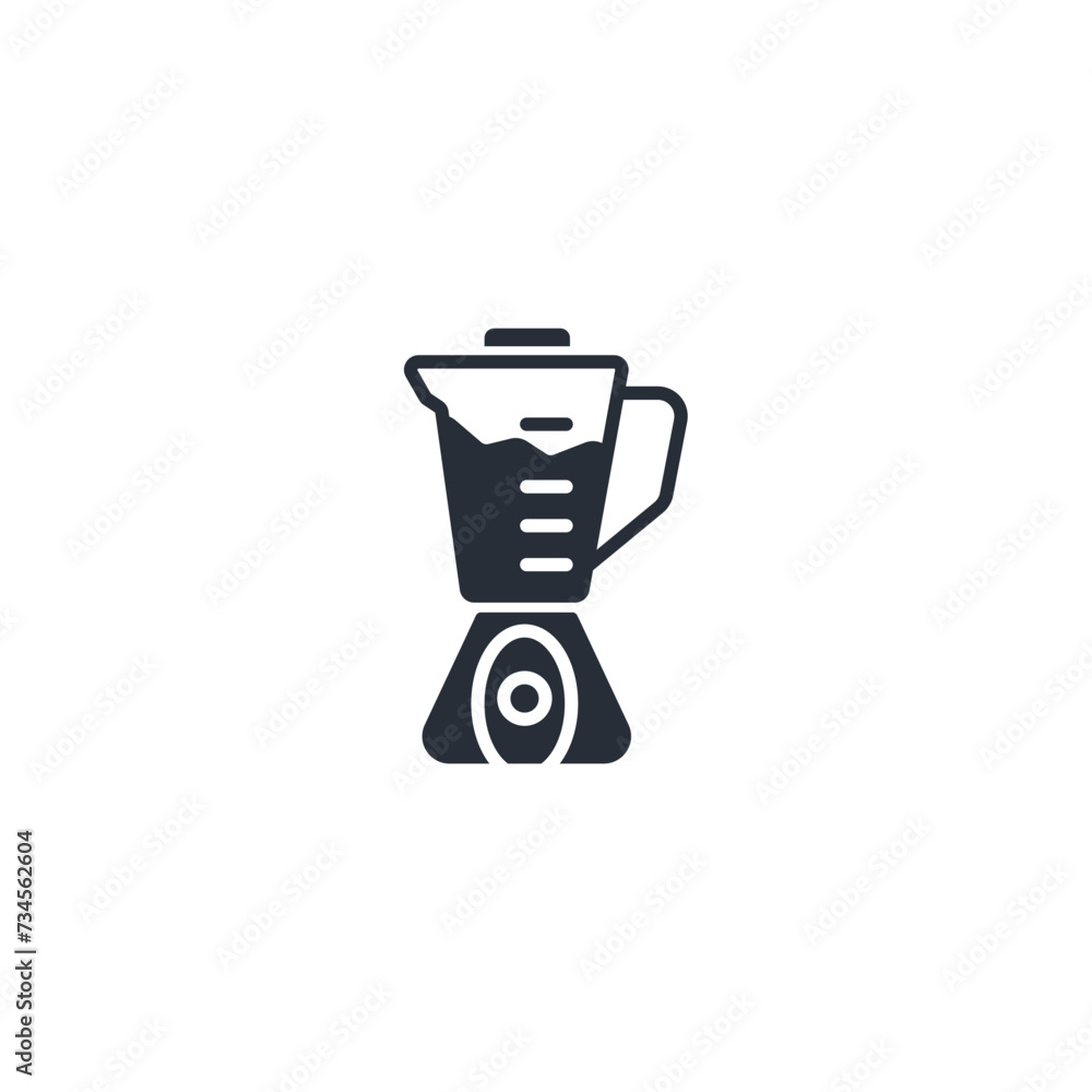 Poster blender icon. vector.editable stroke.linear style sign for use web design,logo.symbol illustration.