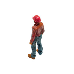 Person Wearing Red Hat and Jeans