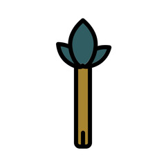 Celery Food Green Filled Outline Icon