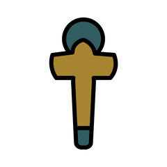 Aromatic Bubs Cloves Filled Outline Icon