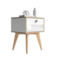 Bedside table PNG Cutout, Generative AI