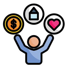 Fototapeta premium Welfare Icon