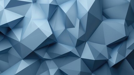 Explore a modern geometric 3D mosaic graphics lowpoly template as an abstract backdrop. Ai Generated.