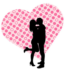 silhouette of a couple © betania