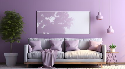 A soft lavender solid color background that emanates a delicate and calming aura. The light purple shade brings to mind blooming lavender fields, evoking a sense of tranquility and relaxation