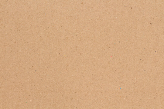 Cardboard sheet texture background, pattern of brown kraft paper with vintage style.