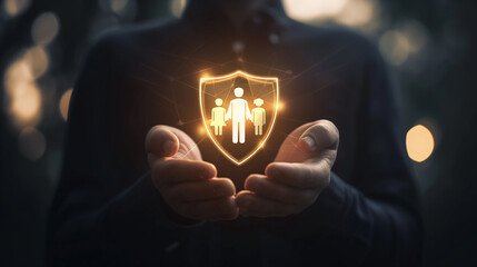 Protecting Family Health and Well-being Concept