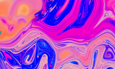 abstract colorful liquid marble background