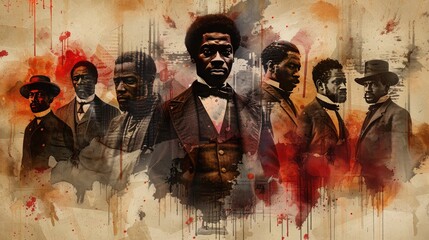 Greeting Card and Banner Design for Dred Scott Case Background