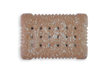 Biscuit sandwich crackers isolated transparent