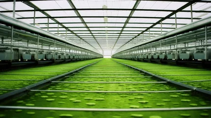 Foto op Aluminium biofuel algae farm © PikePicture