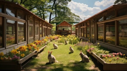 hutch rabbit farm