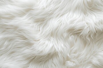 Close up of background with white fur - obrazy, fototapety, plakaty