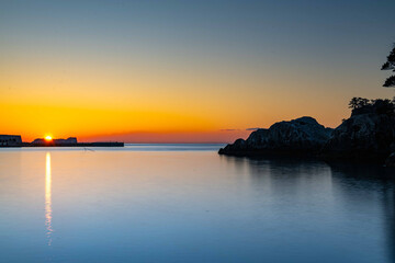 奥松島　月浜　日の出