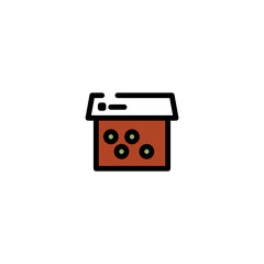 Car Mobile Service Filled Outline Icon