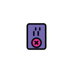 Car Mobile Service Filled Outline Icon