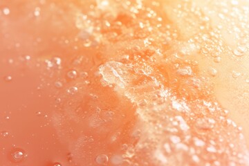 peach sugar scrub texture macro, abstract background, copy space