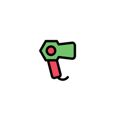 Hair Hairdryer Beauty Filled Outline Icon