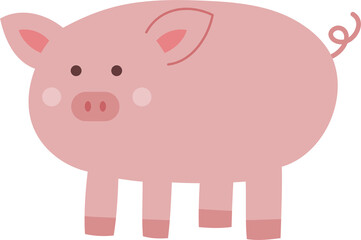 farm animal doodle cartoon