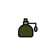 Obraz premium Bottle Perfume Saloon Filled Outline Icon