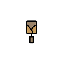 Comb Hair Hairs Filled Outline Icon