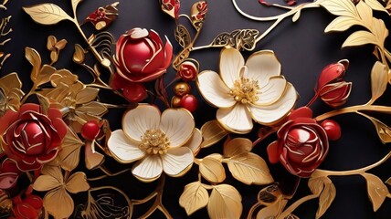 3D Floral Designs
