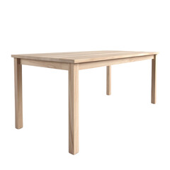 Fototapeta premium Dining table PNG Cutout, Generative AI