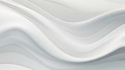 Clean and polished white abstract design