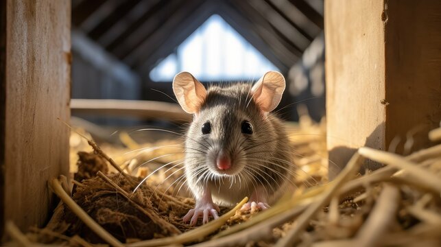 festtion rat in a barn