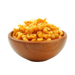 Indian snack in the bowl on white background