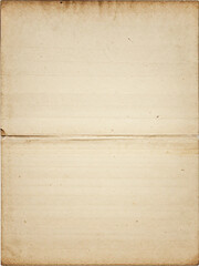 old paper on transparent background