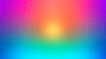 Color gradient gradation circle