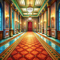 Obraz premium interior of the mosque