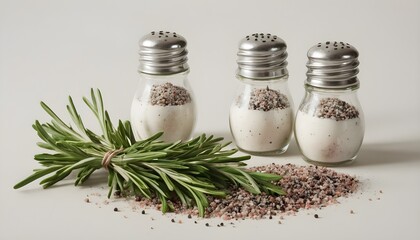 Bulbs with rosemary salt and pepper.