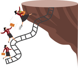 Business Woman Jump, Effortless,Achievement,Activity,