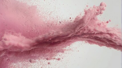 Obraz premium pink dust flying spark background