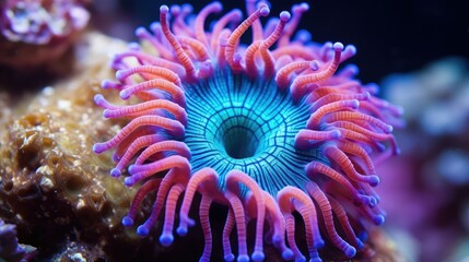 Naklejka na ściany i meble colony coral polyp