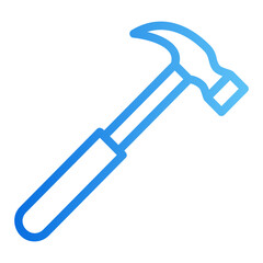 hammer gradient icon
