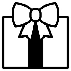 Obraz premium Gift box icon
