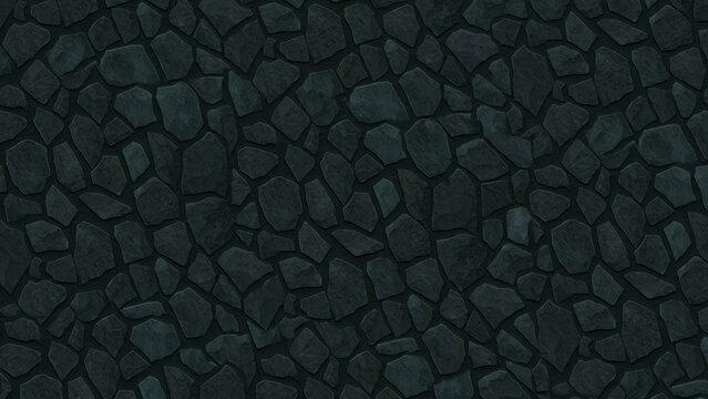 Stone texture dark blue for wallpaper background or cover page